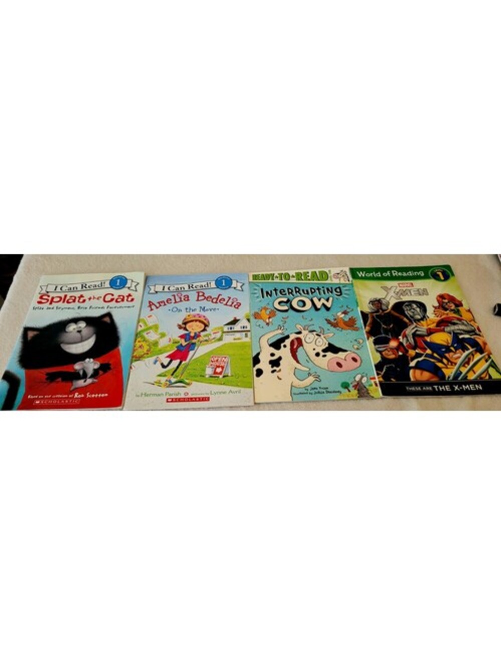I CAN READ BOOK Level 1 / Grades K-2 - Lot of 4 Beginning Reader Phonics Books